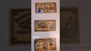 Canada Old money 25 Cents #currrency #banknotes #shorts #viral