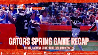 2024 Florida Gators spring game recap: DJ Lagway, Graham Mertz shine