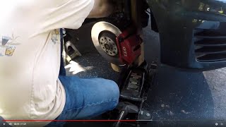 MK7 Golf GTI VWR spring install - 2x4 method (EASY)