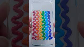 🌈Colored Phone Case ~!              #satisfying #creative