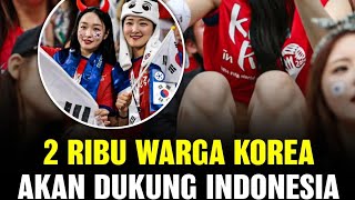 South Korean football fans will come and support the Indonesian national team at GBK ❗⚽