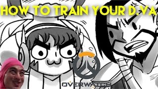 (ComicDub) Overwatch - How to train your D.VA in 4 Easy Steps