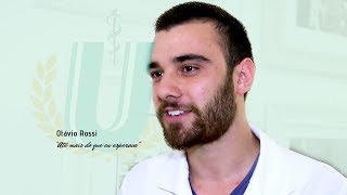 Otávio Rossi - aluno de Medicina na Unilago