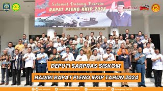 Deputi Sarpras Siskom Hadiri Rapat Pleno KKIP Tahun 2024