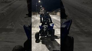 ATV drift on ice