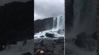 Oxararfoss waterfall