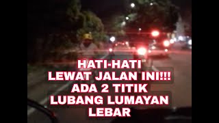 Hati-hati Jalan Berlubang Di jalur ini!