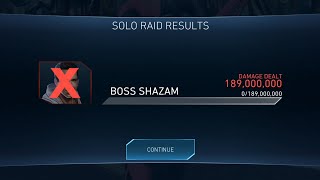 Taste of Evil Solo Raid | Boss Shazam OneShot + 🎁 | Heroic Mode 2 | Injustice 2 Mobile