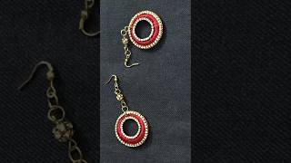 DIY How to make earrings at home #shorts