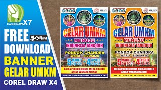 Banner UMKM & Pasar Malam Free Download