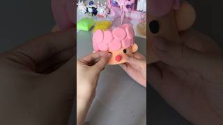 Tạo hình HỘP ĐỰNG BÚT siêu dễ thương từ đất sét 🤩| Bò Cutie #diy #handmade #shorts