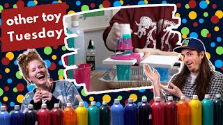 Livestream! Pouring Paint with Art in Jest!!!