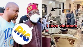 Leaked Footage of Tinubu Urging APC Members to Rig Election Surfaces Online