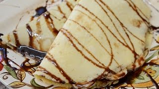 Crêpe de plátano con Pisco Peruano | Cocina Típica Peruana