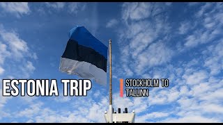 Estonia Trip | Part 1 | Stockholm To Tallinn | Apna Europe | Estonia | Sweden