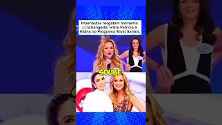 momento constrangedor entre Patrícia ABRAVANEL e Eliana no programa Silvio Santos..