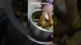 mummy making fish fry #recipe #food #shorts