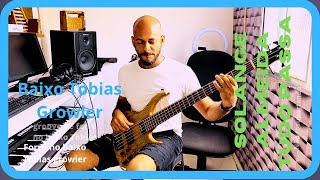 Forró no baixo @solangealmeida música tudo Passa Groove de baixo ​​⁠no forró Baixo Tobias Growler