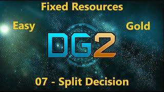 Defense Grid 2. Campaign: 07 - Split Decision Fixed Resources Easy (Gold Medal)