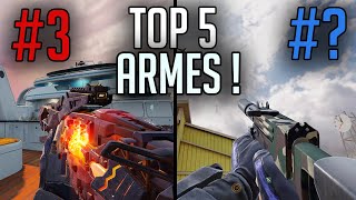 TOP 5 MEILLEURES ARMES SUR COD MOBILE FR Pour Monter Légendaire !! (+ Meilleurs Classes) !