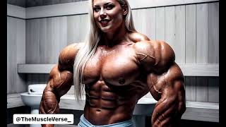 FBB female bodybuilder AI