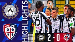 Udinese Cagliari (2-0) Gli Highlights | Gli Highlights  | Serie A 2024 | udinese cagliari oggi