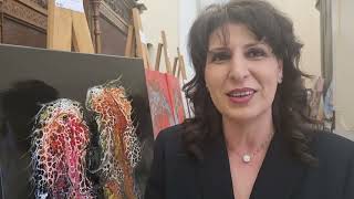 Intervista a Genny La Rocca, Pittrice in Mostra alla Provincia di Salerno.