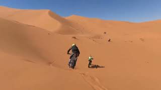 moto Merzouga chez Ali oukherbouch 🏍️🏍️