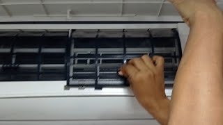 AC filter cleaning Panasonic | no cooling problem and solution | ac filter cleaning