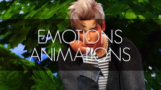 EMOTIONS ANIMATION PACK (UPDATE 0.6) | Sims 4 Animation (Download)