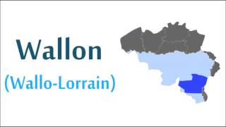 10 langues de Wallonie / 10 languages of Wallonia