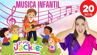 20 Minutos de Música Infantil | Yo Soy Jackie I Canciones para Niños