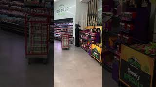 A witch in supermarket