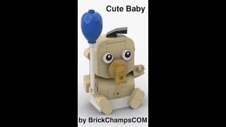 Lego Build - Cute Baby - Animation