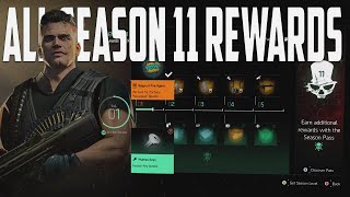 The Division 2 - All Season 11 Rewards Track