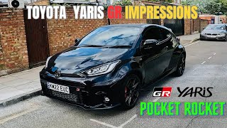 2023 Toyota GR Yaris POV Drive [ACCELERATION | EXHAUST SOUND] London-England