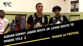 Jabari Smith Jr., Paolo Banchero, and Chet Holmgren go at each other at Pangos AA Festival