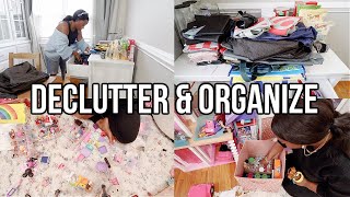 CONTAIN THE CLUTTER! EXTREME DECLUTTER, ORGANIZE & CLEAN WITH ME | SMALL SPACE ORGANIZATION IDEAS