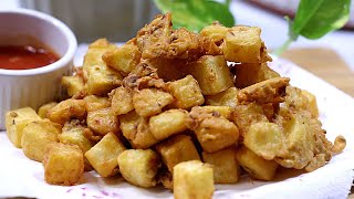 Crispy Potato Cubes Recipe | Ramzan Special Recipes