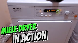 Miele Dryer T8722 In Action