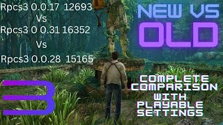 RPCS3 Setup Guide for Uncharted 1 2024  | RPCS3 Update Showcase for Uncharted 1 | New Vs Old Build