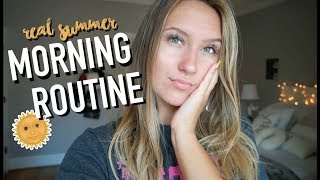 my actual summer morning routine | Beata J.