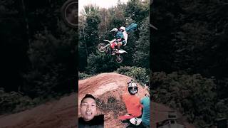 Batman terbang dengan motor trail #motocross #motortrail #motocros #trail #funny #traillucu