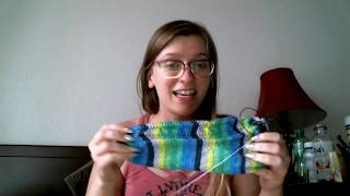 Quarantine Crafting Update - Crocheting with Handspun and Knitting Socks for men