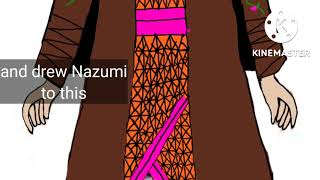 Drawing Nazumi Kayanamo on IbispaintX-