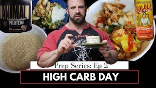 High Carb Day // 12 weeks out  // Prep Series - Episode 2