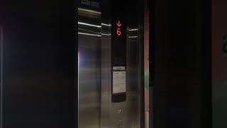 Nudge mode on Mitsubishi scenic elevators at Terminal 21 Asoke Bangkok Thailand (express)