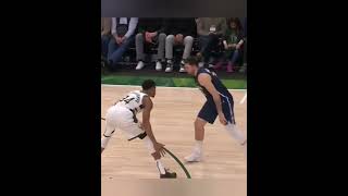 Luca Doncic challenges Giannis