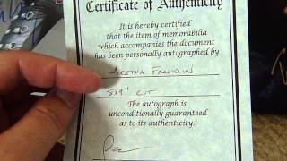 Homemade Certificate of Authenticity is Worthless - Autograph COA's - TopSignatures.com