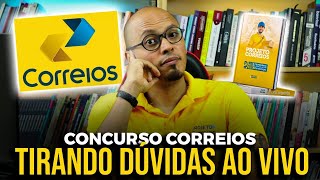 🔴LIVE TIRA DÚVIDAS CONCURSO CORREIOS 2024 [ SAIBA TUDO ]